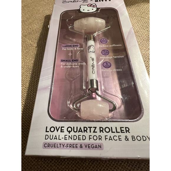 HELLO KITTY Love Dual End Quartz Roller for Face and Body-Brand New - Picture 9 of 10